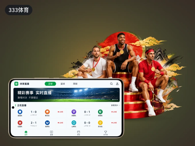 装上333体育 APP，热门赛事不缺席